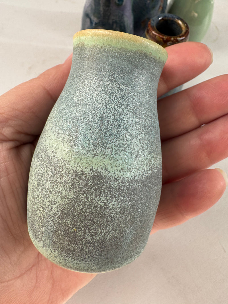 Ceramic Bud Vases/Mini Bottles /Multiple Color Options