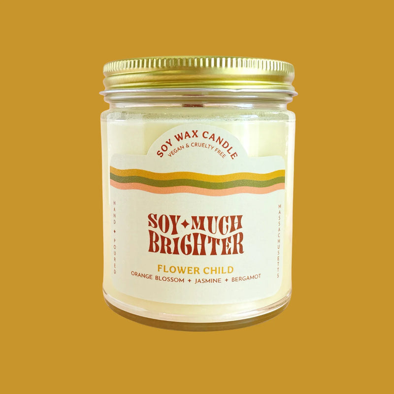 Soy Candles // Wood Wick // Soy Much Brighter Candle Co.