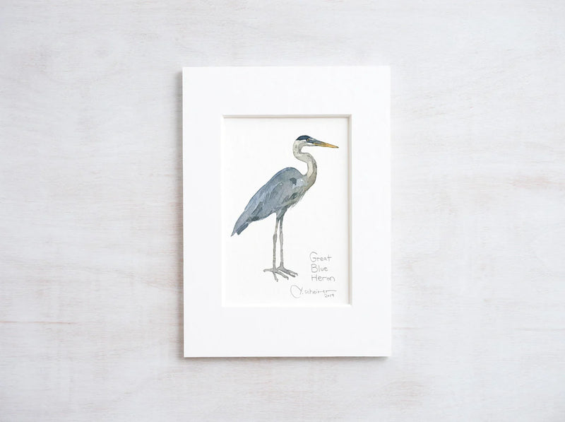 Nature Watercolor Prints/Studio Tuesday