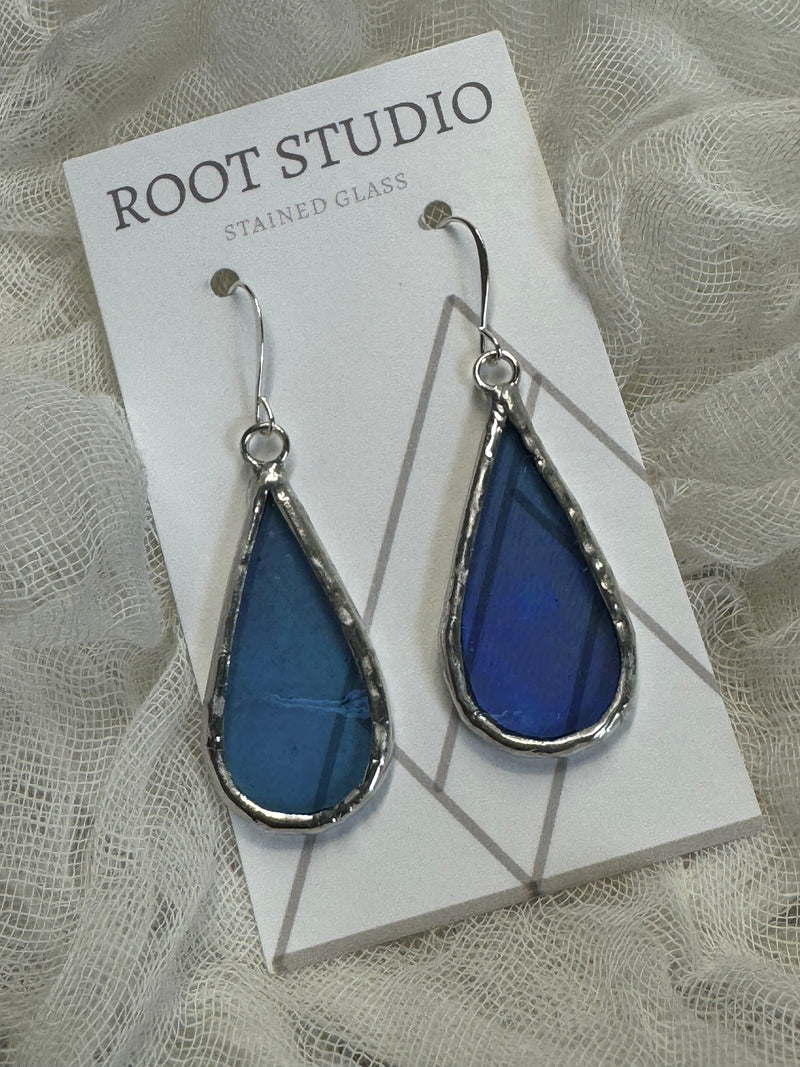 Hand Crafted Stained Glass Earrings