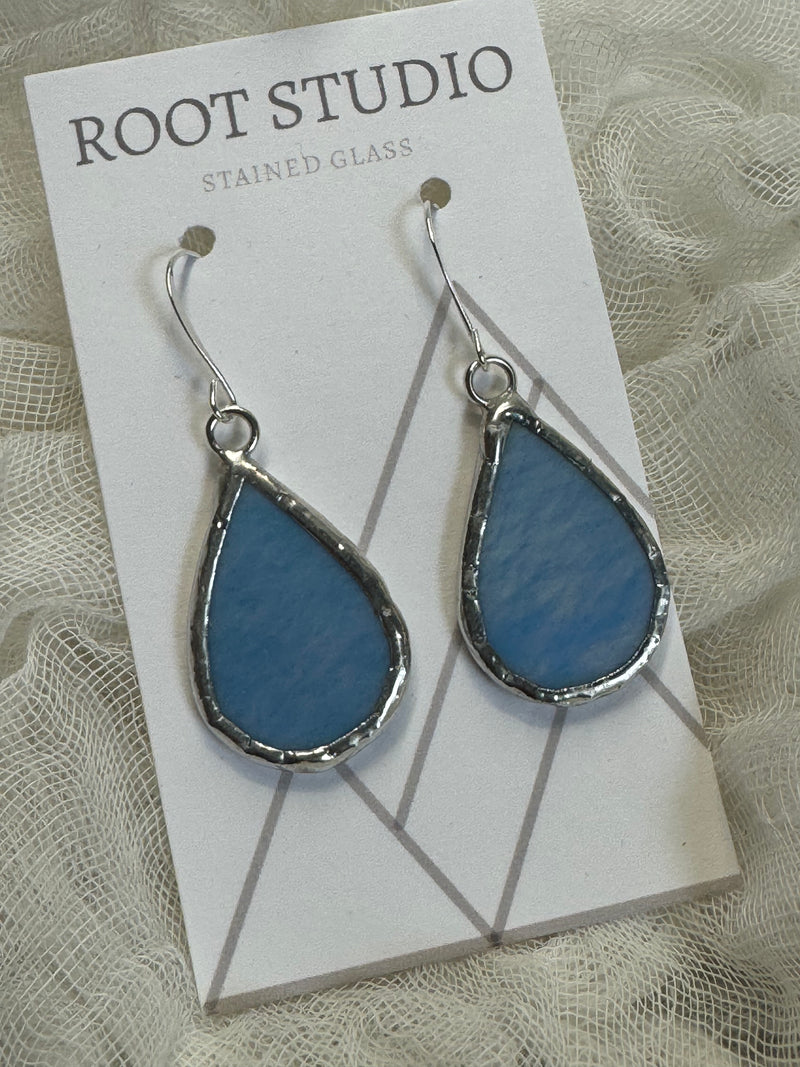 Hand Crafted Stained Glass Earrings
