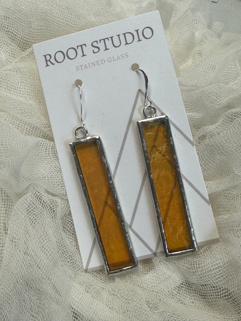 Hand Crafted Stained Glass Earrings