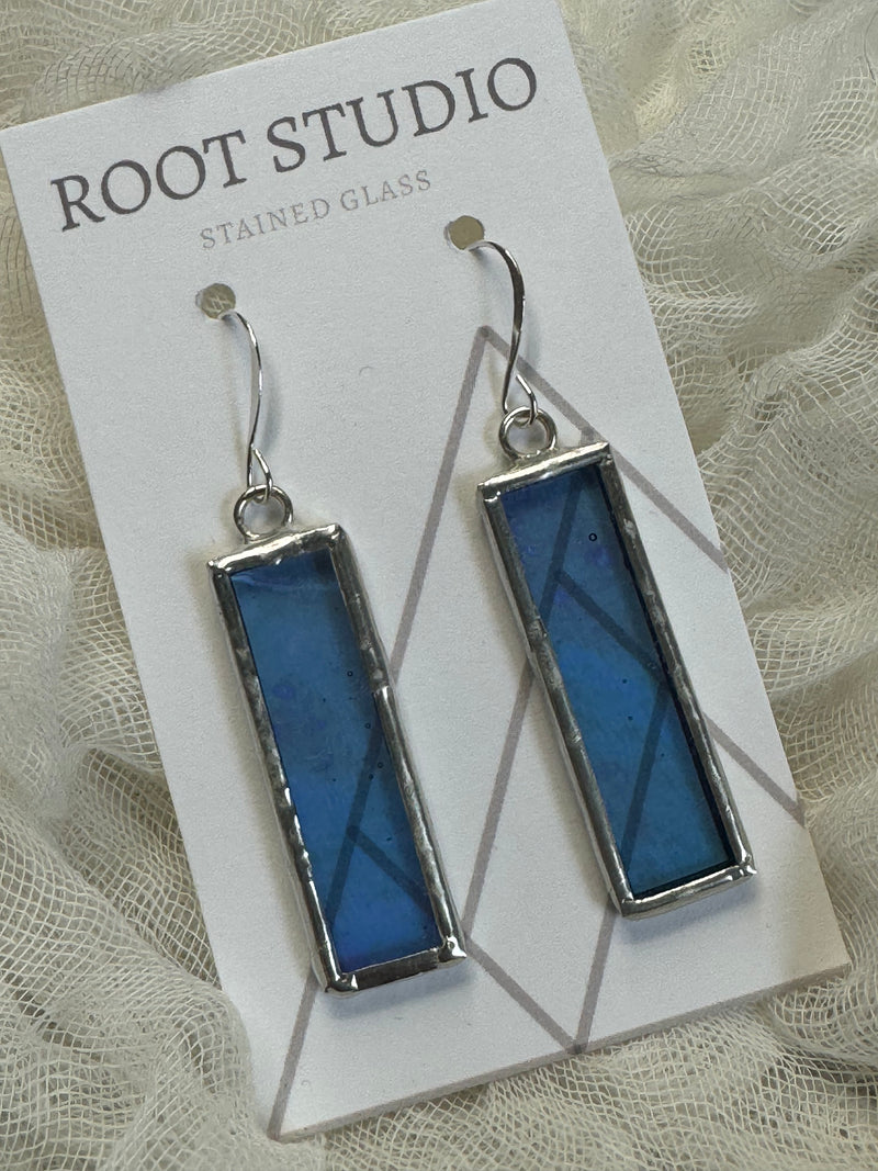 Hand Crafted Stained Glass Earrings
