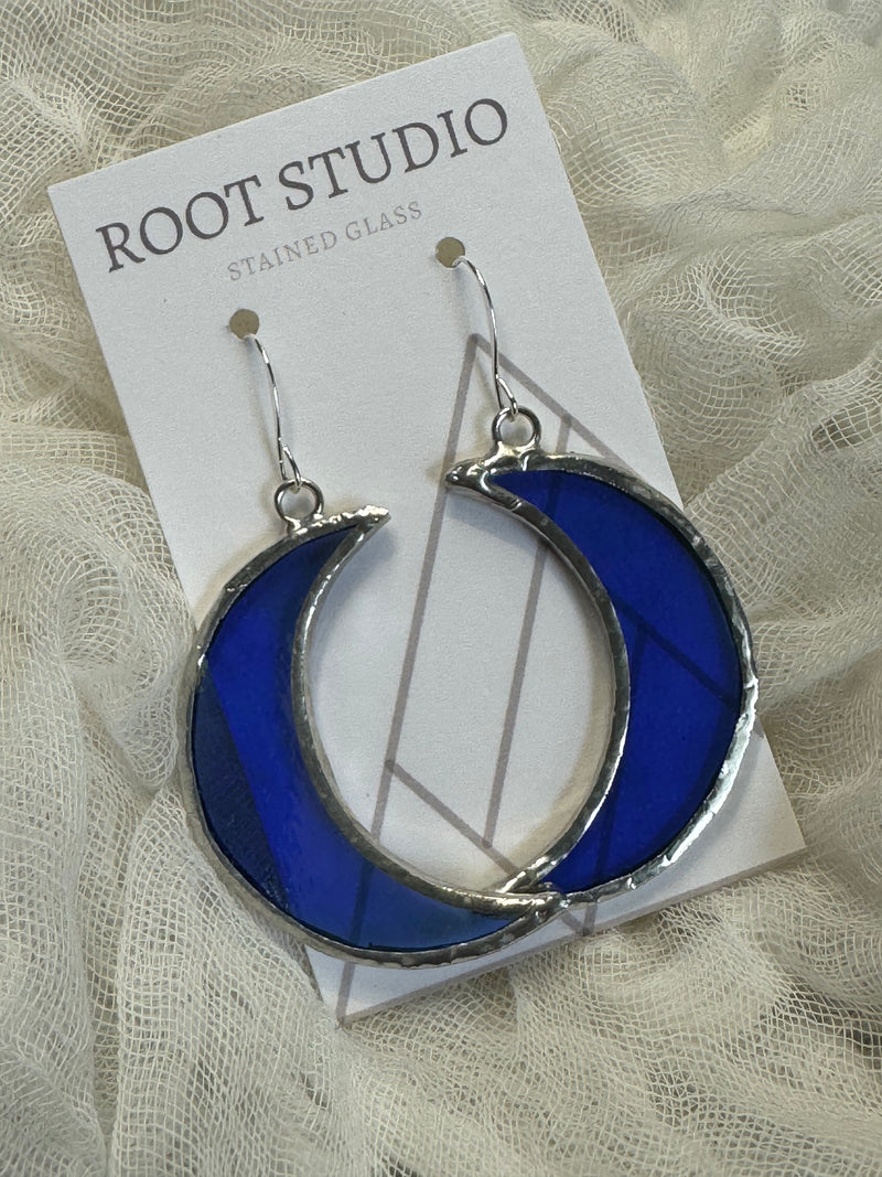 Hand Crafted Stained Glass Earrings
