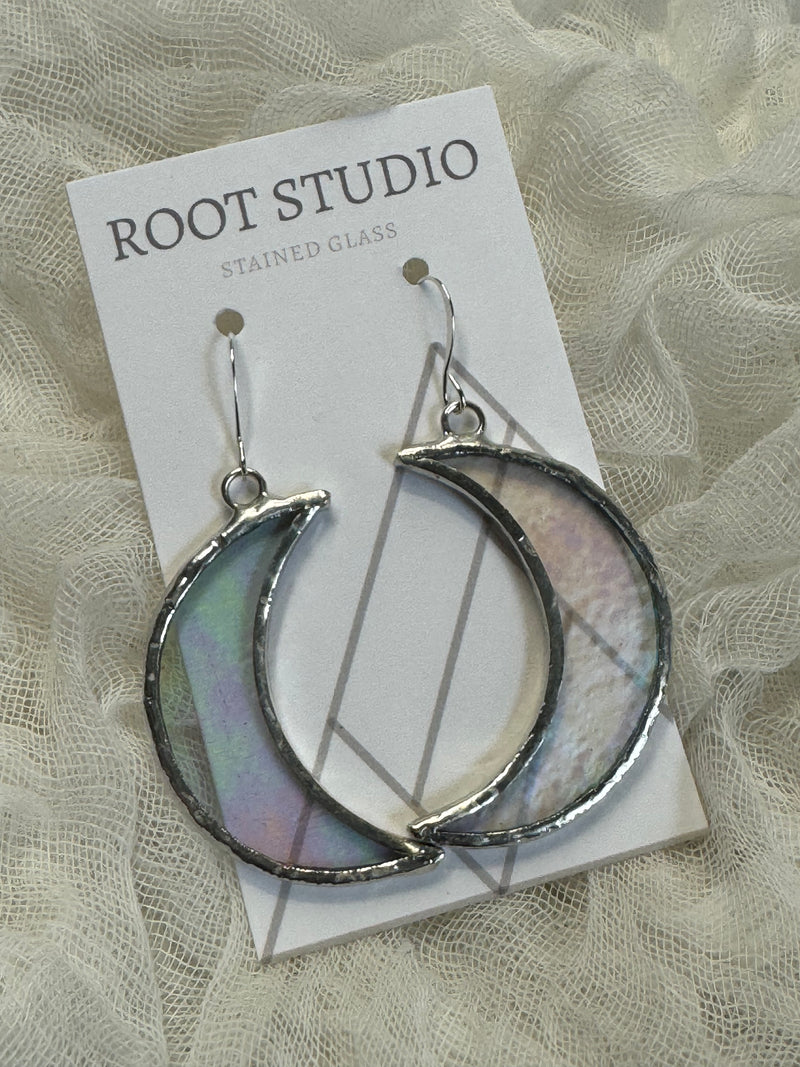 Hand Crafted Stained Glass Earrings