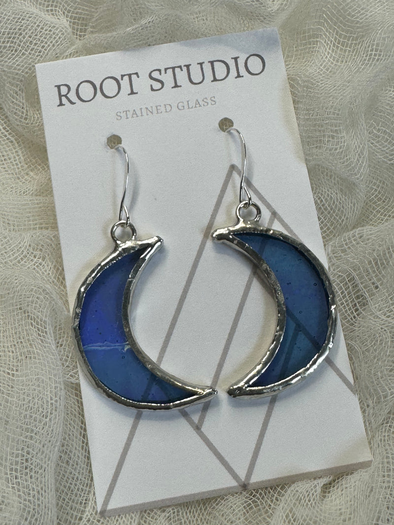 Hand Crafted Stained Glass Earrings