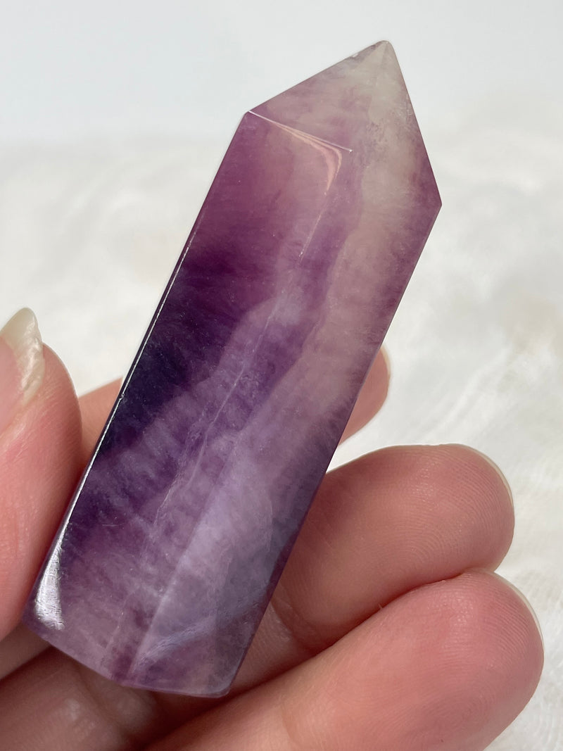 Rainbow Fluorite Mini Tower/Point