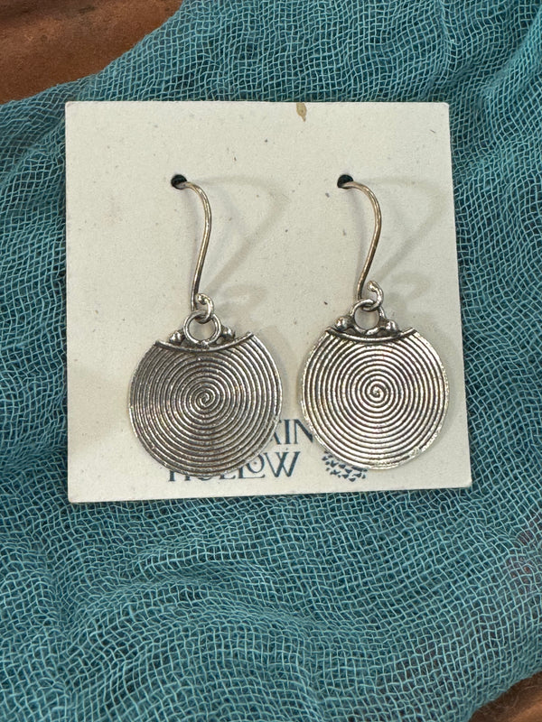 Hill Tribe Fine Silver Earrings - Evolution