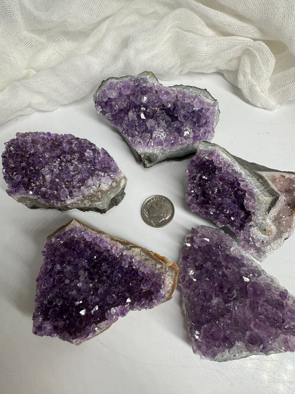 Natural Amethyst Clusters