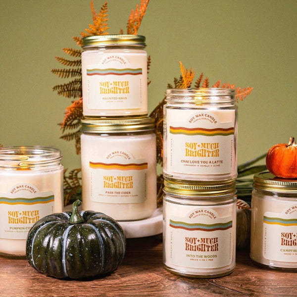 Fall & Winter Candles / Soy Much Brighter Candle Co.