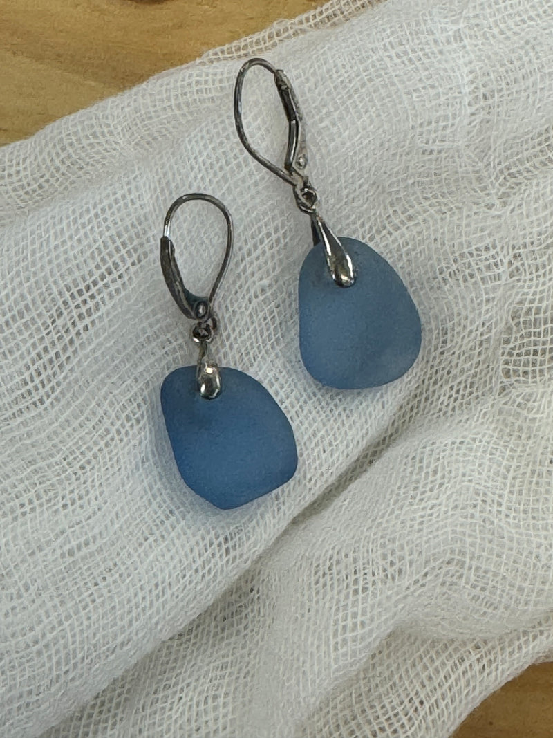 Sea Glass Earrings (Pacific Coast)