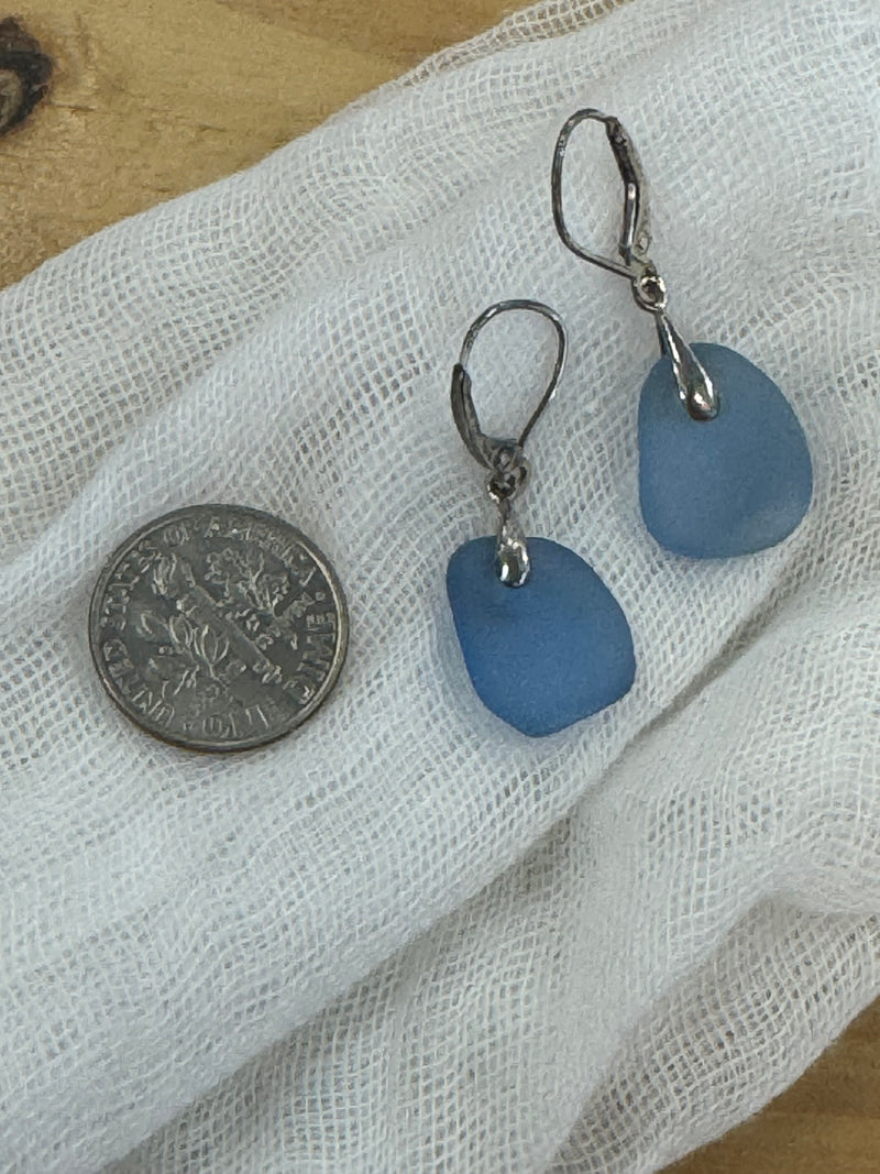 Sea Glass Earrings (Pacific Coast)