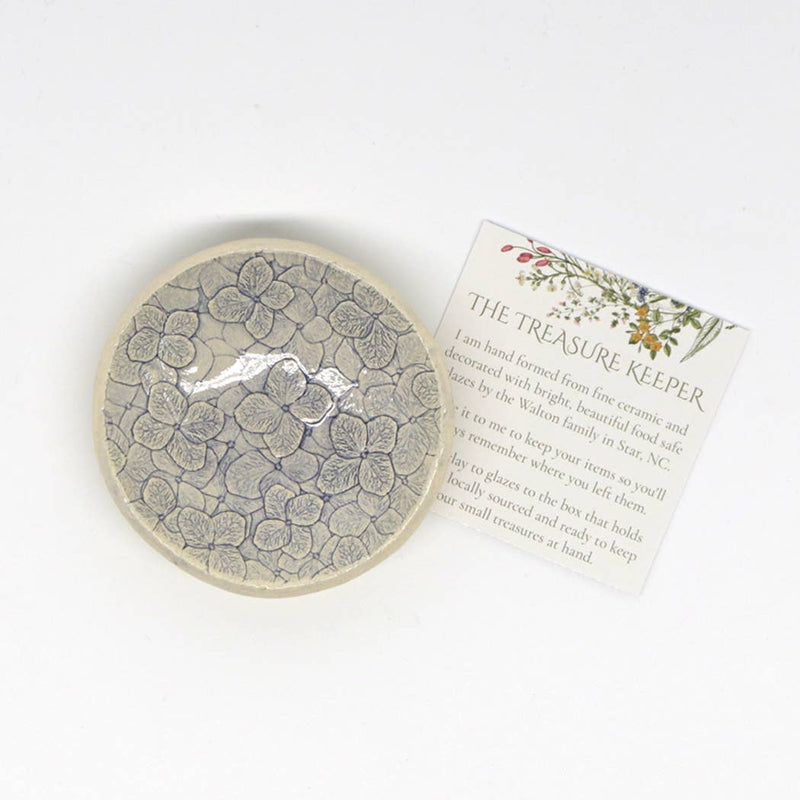 Pottery Dish - Hydrangea