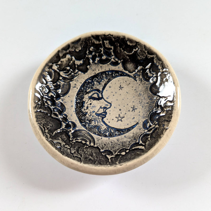 Pottery Dish - Crescent Moon