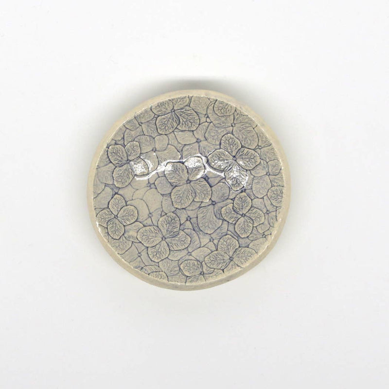 Pottery Dish - Hydrangea