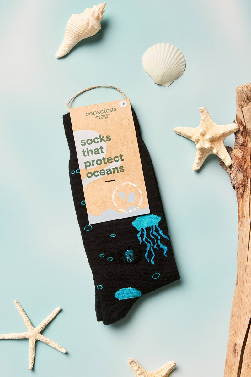 Socks that Protect Oceans - Jellyfish