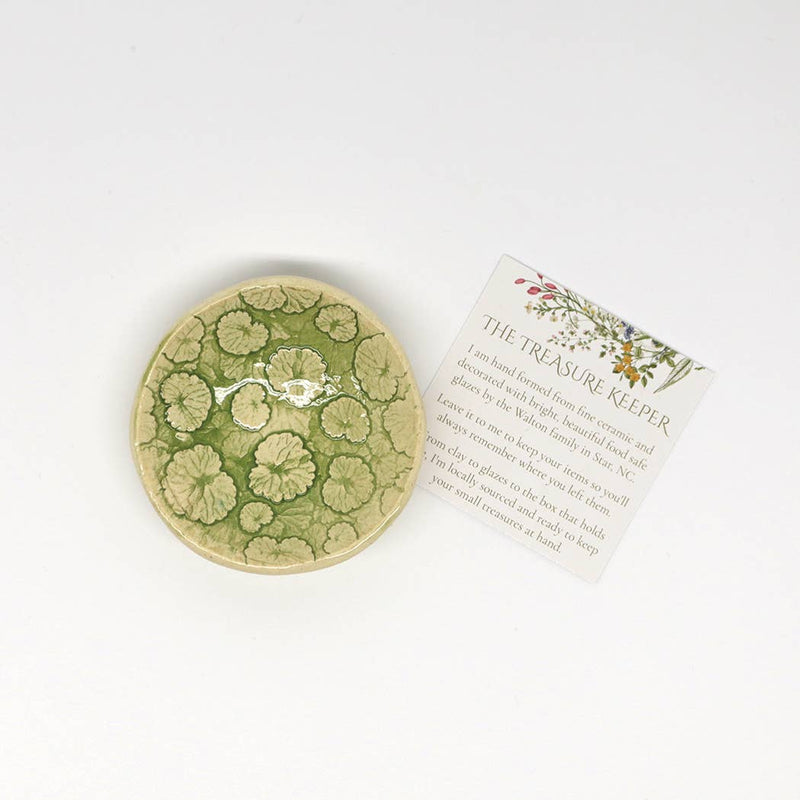 Pottery Dish - Ground Ivy