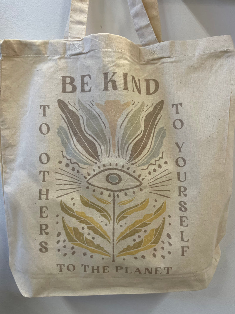 Be Kind Eye Tote Bag