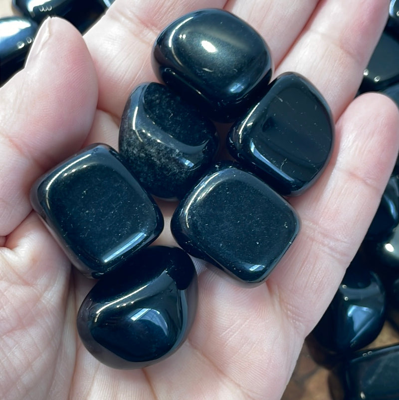 Black Obsidian (Tumbled)