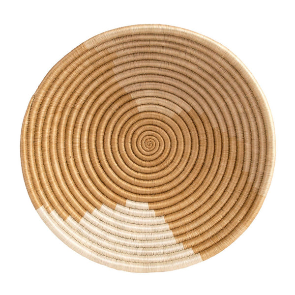 Sand Woven Bowl ‘Refined’ - 12"