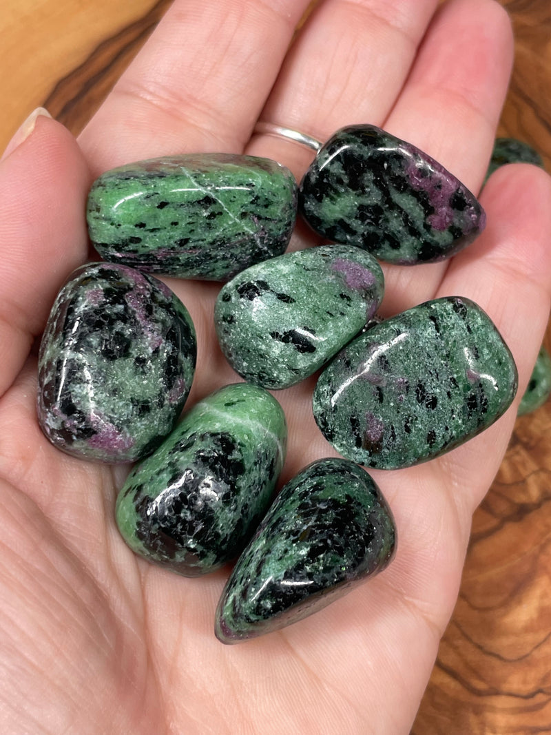 Ruby Zoisite (Tumbled)