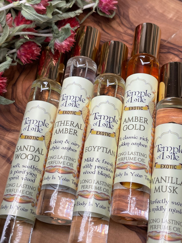 Exotic Perfume Oils by Temple of Oils
