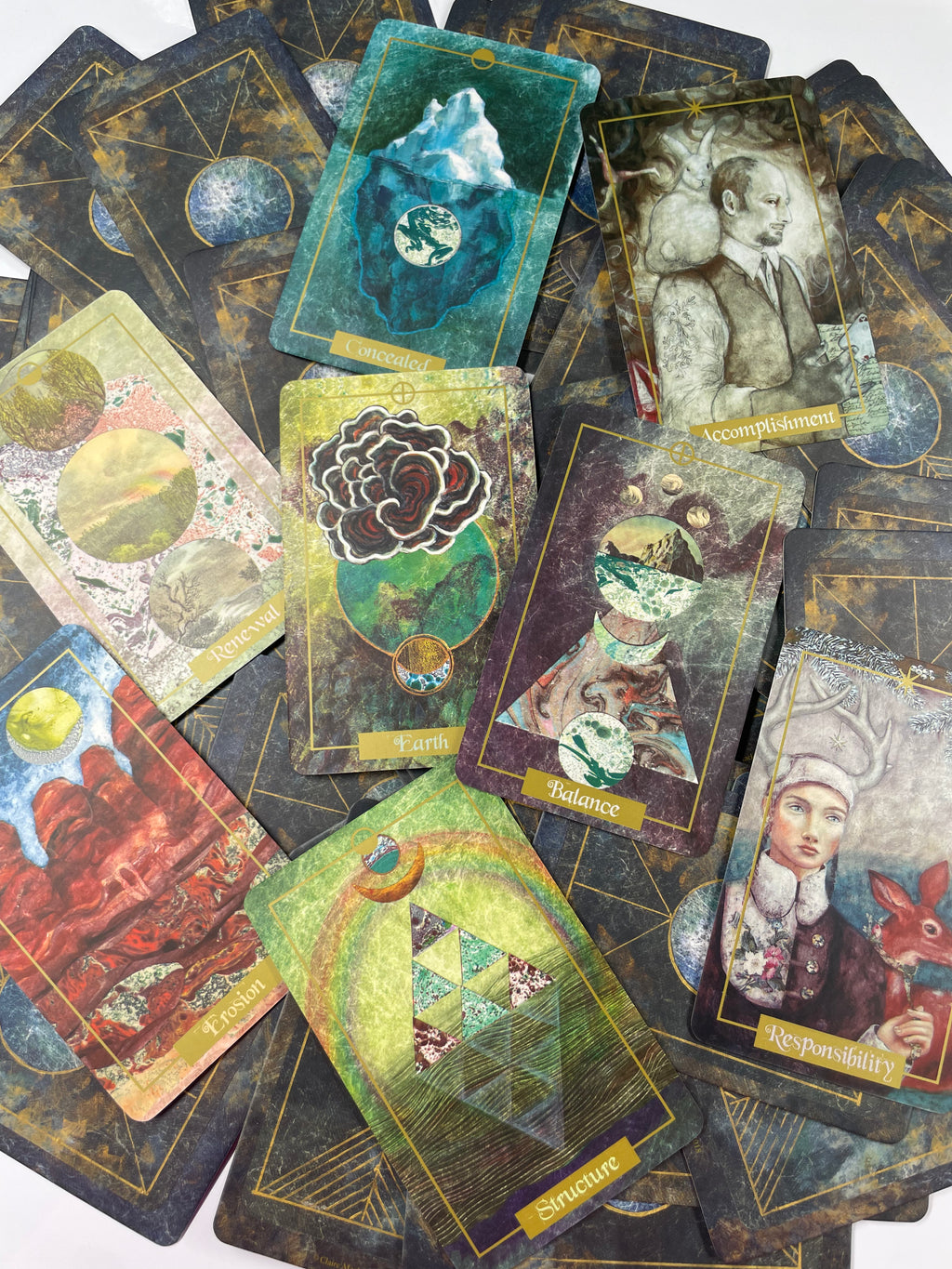 The Illuminated Earth Oracle Card Deck | Claire Mack Fine Arts