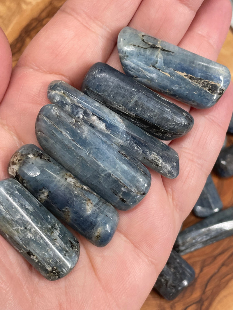 Blue Kyanite -A Grade (Tumbled)