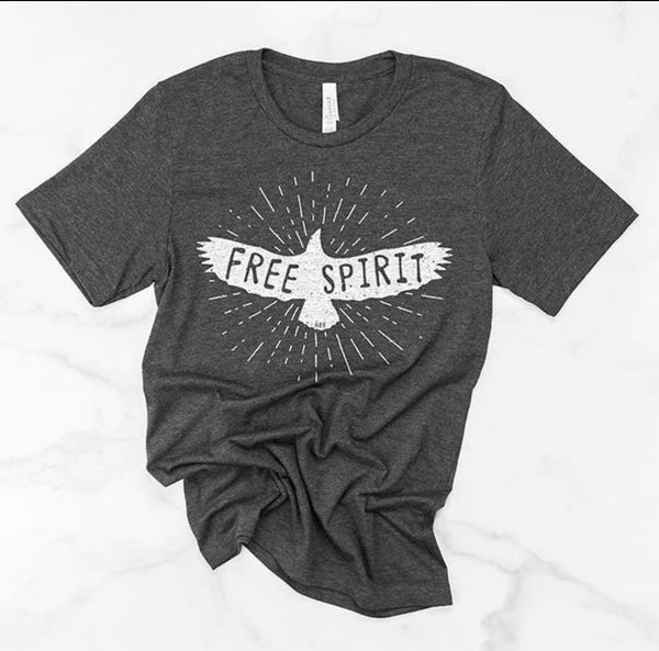 Free Spirit Tee Shirt/T-Shirt/Eco-Friendly
