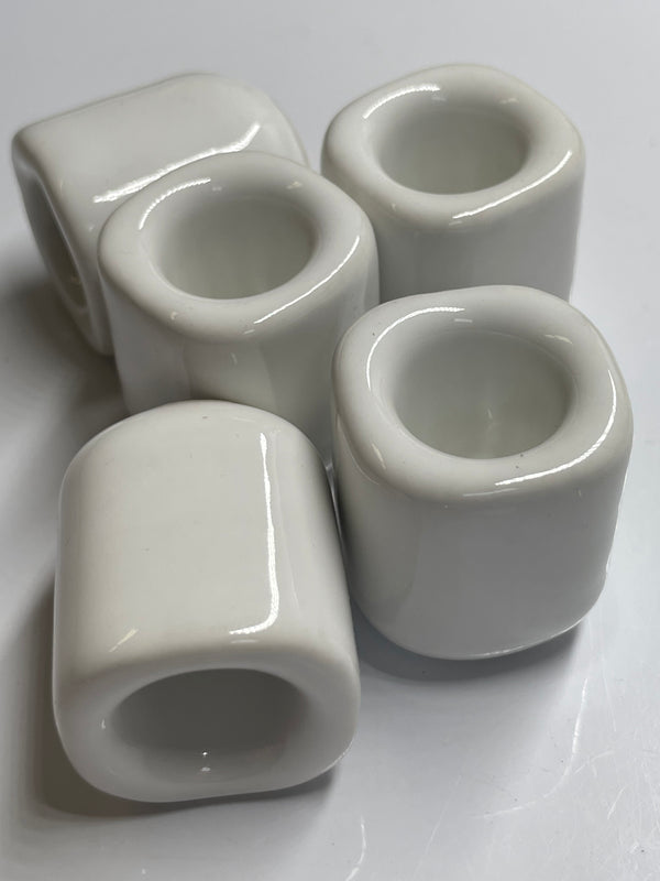 Mini Ceramic Candle Holder for 1/2” Candles