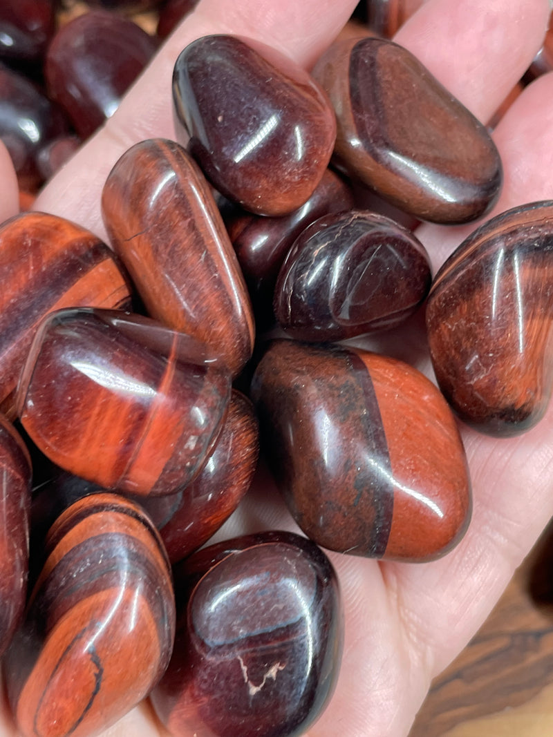 Red Tiger’s Eye (Tumbled)